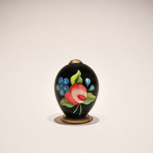 Rosa centifolia & Veronica