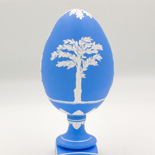 Hand-painted goose eggshell