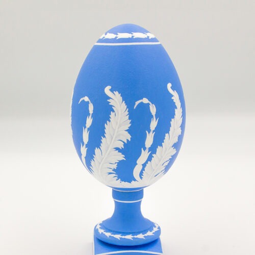 Hand-painted goose eggshell