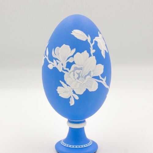 Hand-painted goose eggshell