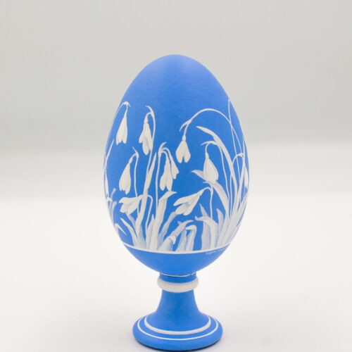 Hand-painted goose eggshell