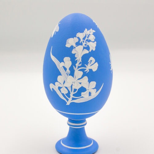Hand-painted goose eggshell